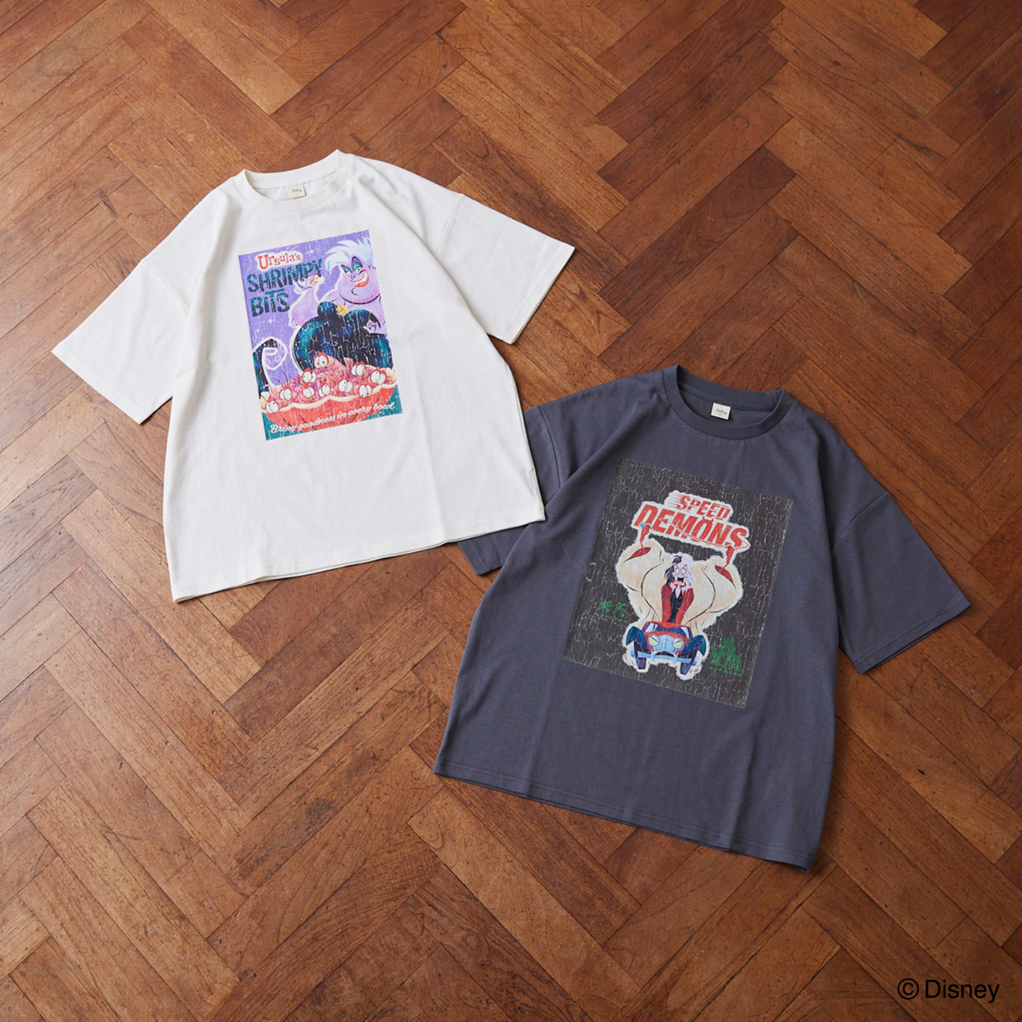 【Disney】プリントTシャツ
