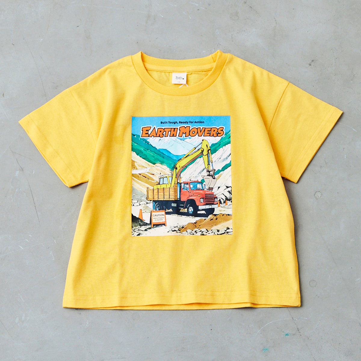 働く車プリントTシャツ