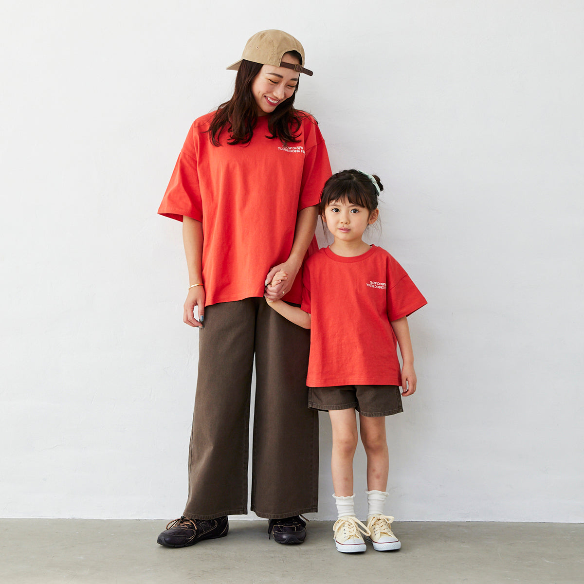 パネルプリントTシャツ
