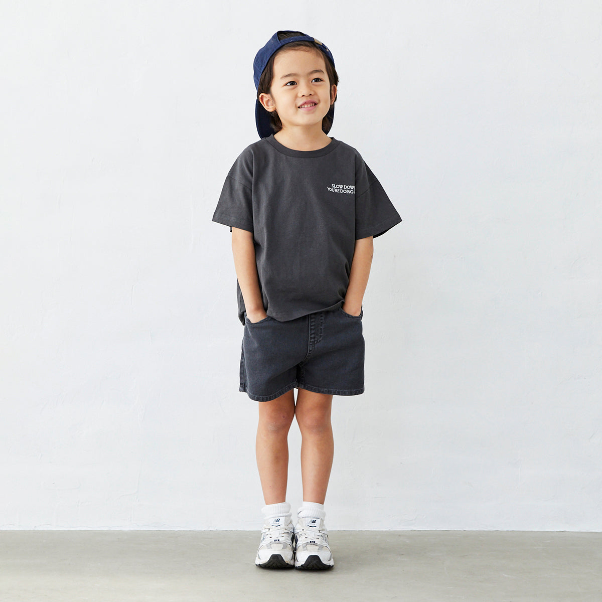パネルプリントTシャツ