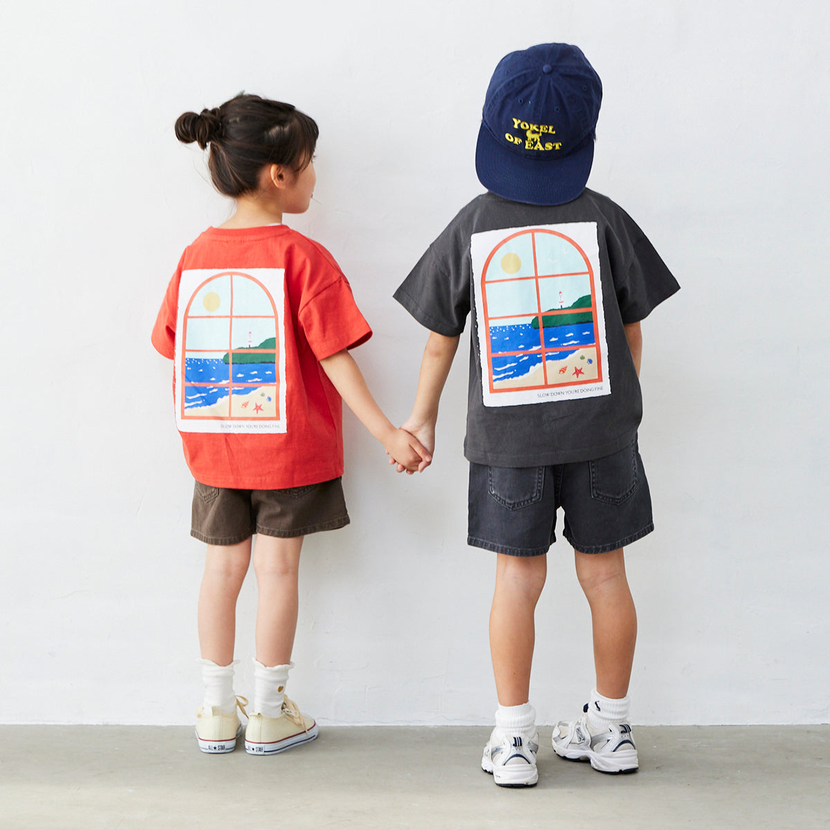 パネルプリントTシャツ
