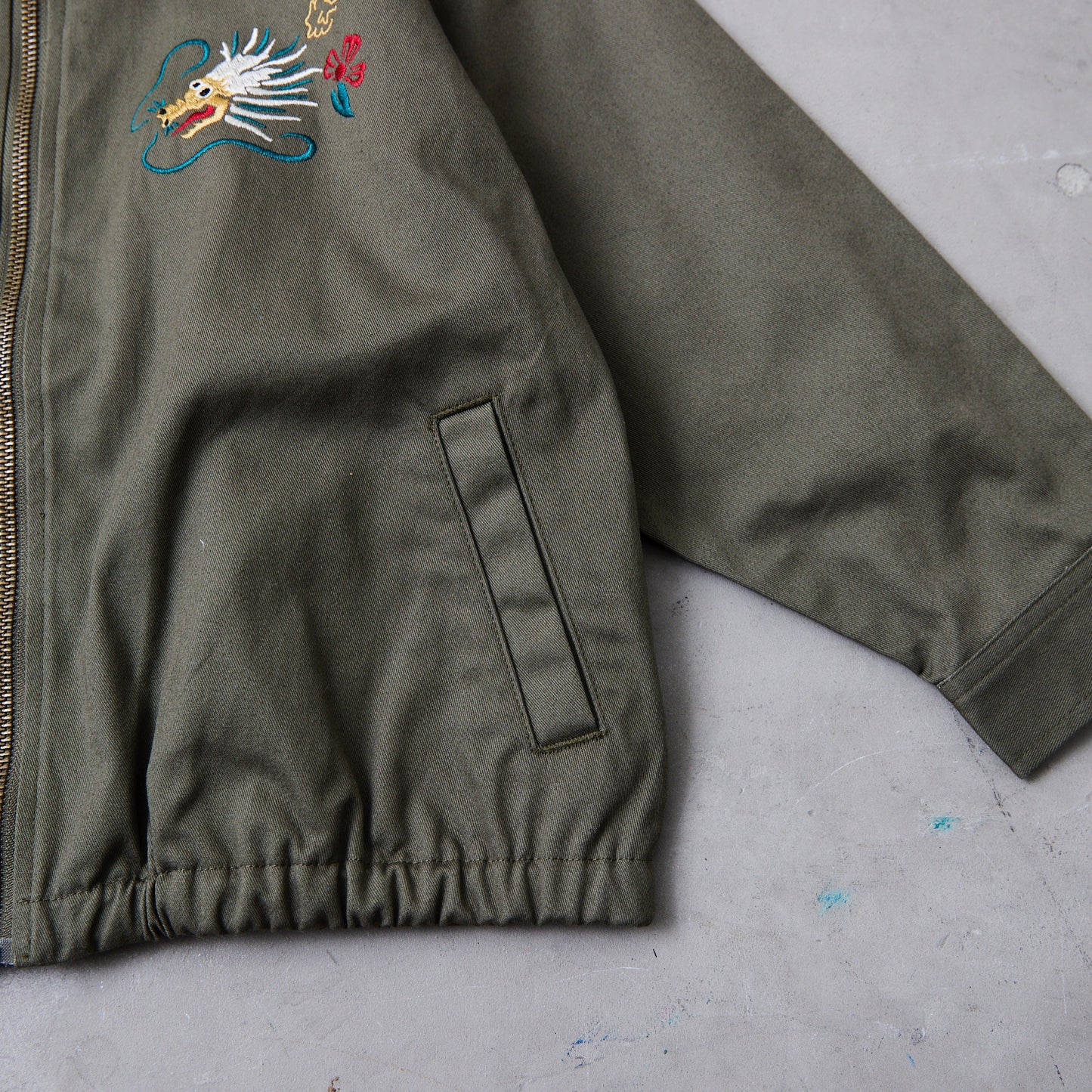 刺繍ジャケット