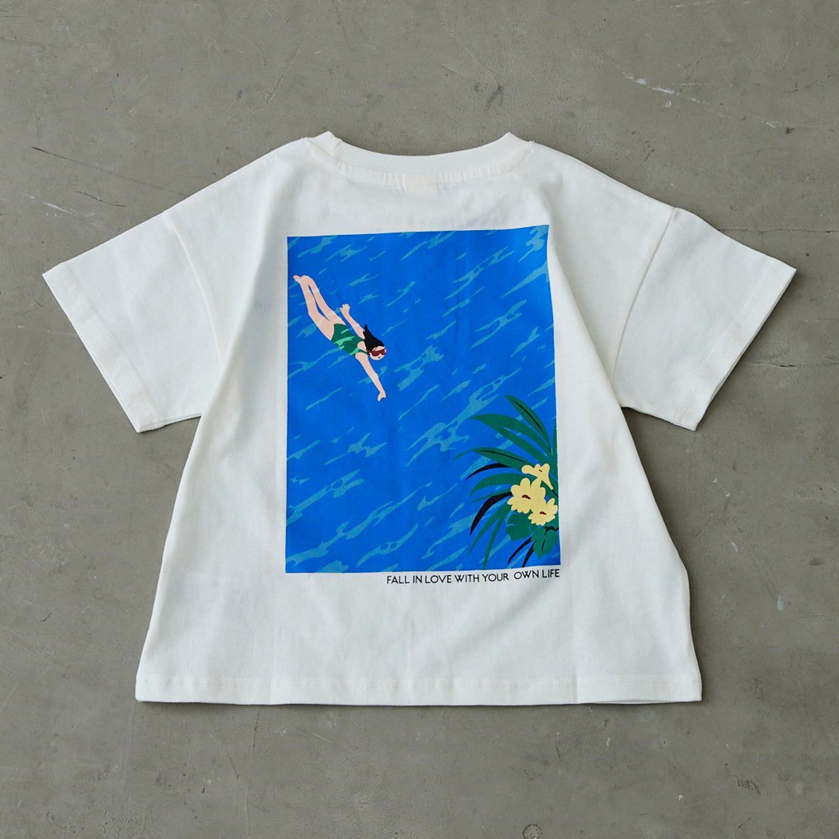 パネルプリントTシャツ