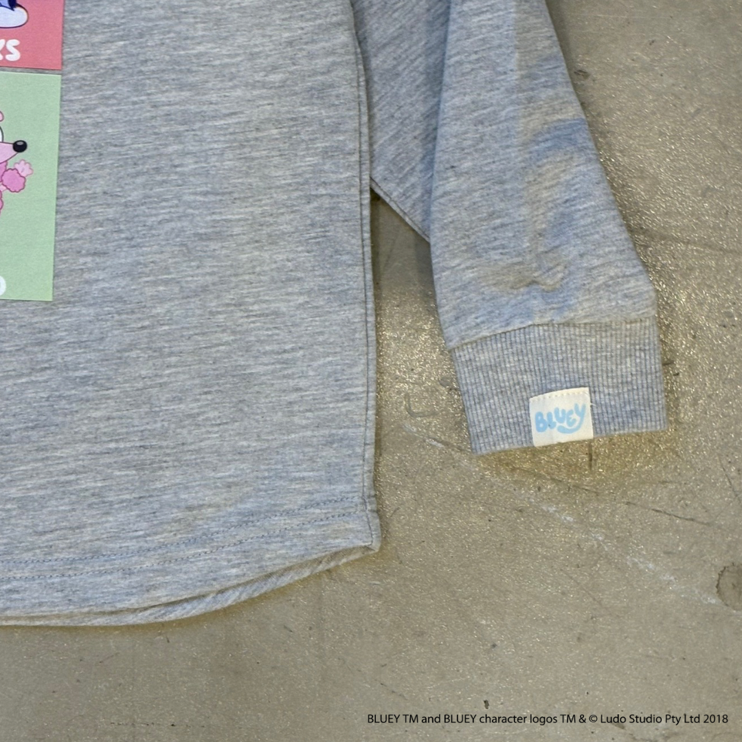 【ブルーイ】ミニ裏毛トレーナー