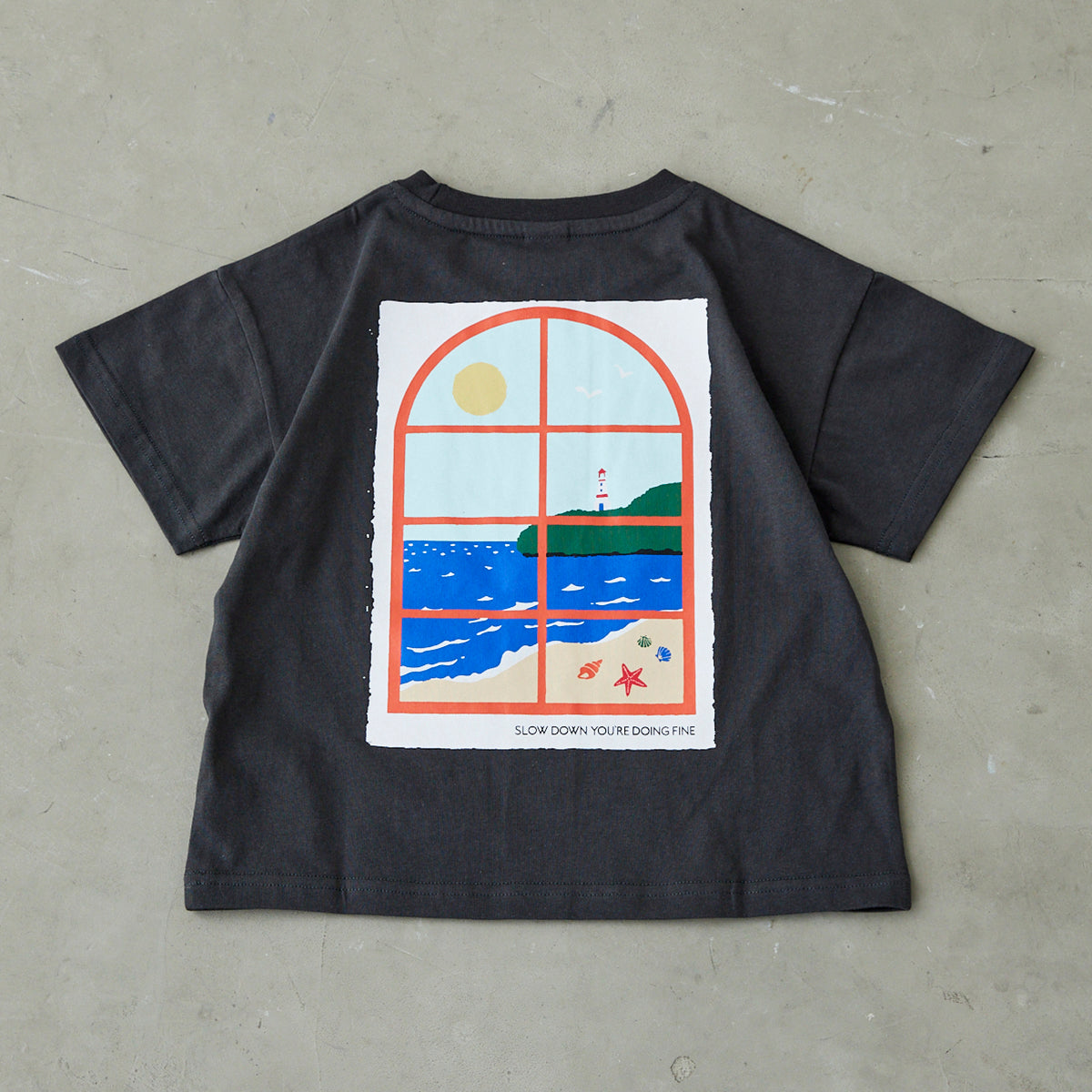 パネルプリントTシャツ