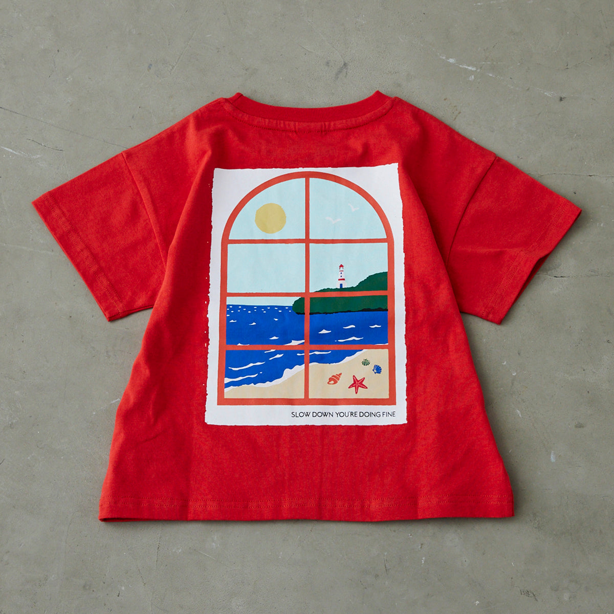 パネルプリントTシャツ