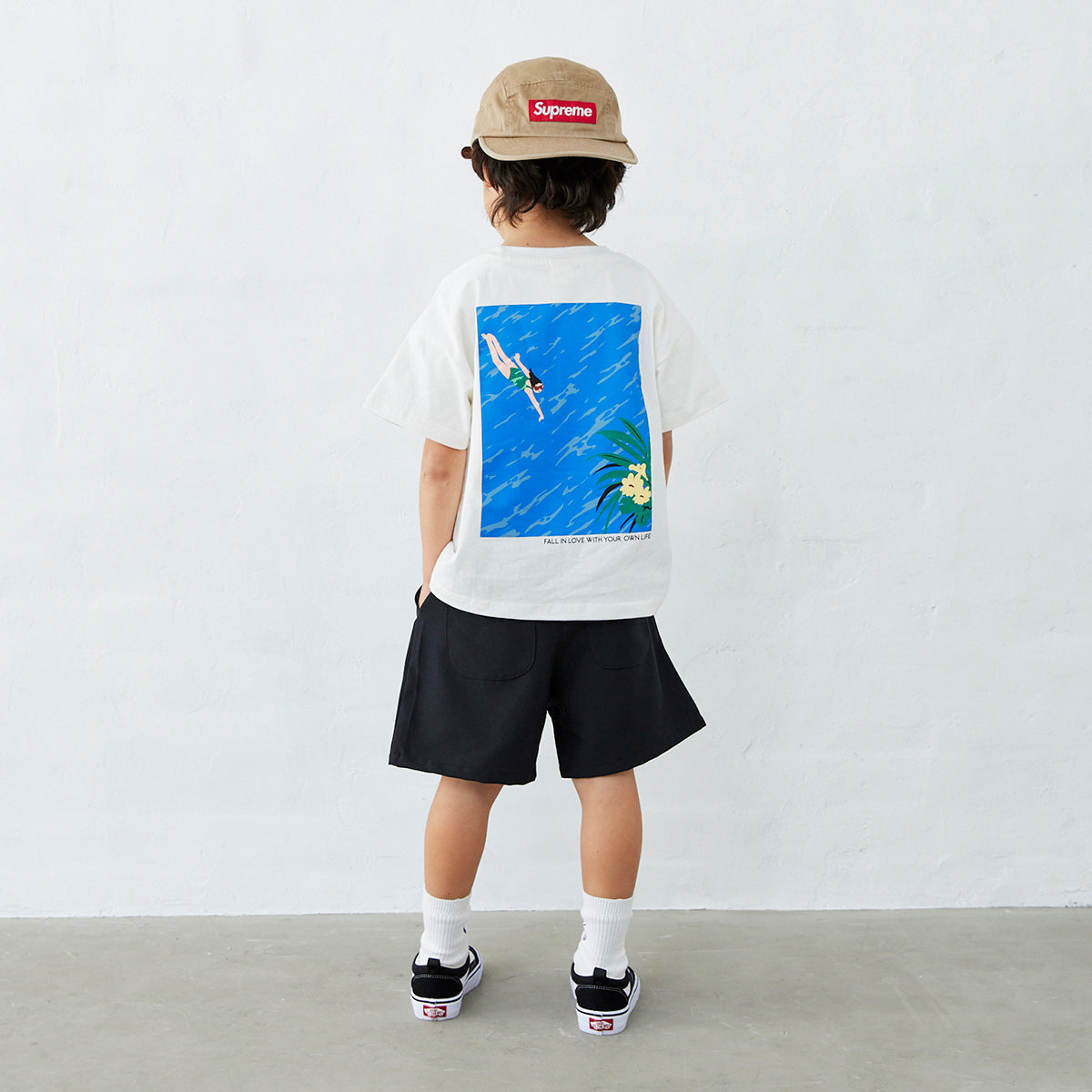 パネルプリントTシャツ