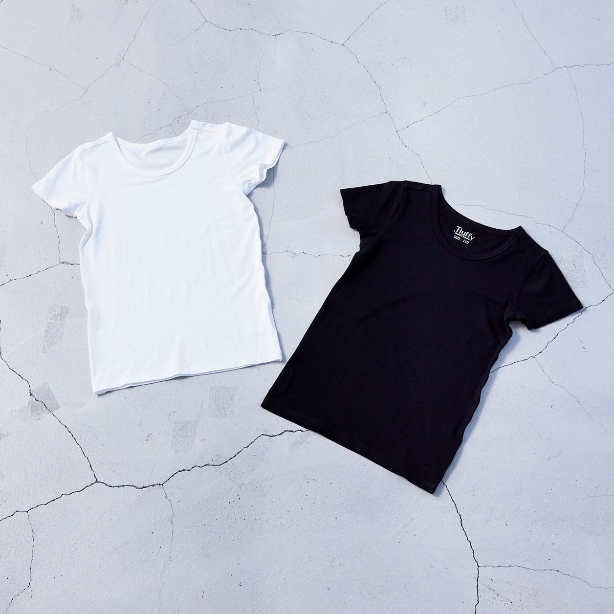 肌着Tシャツ(首グリ深め)