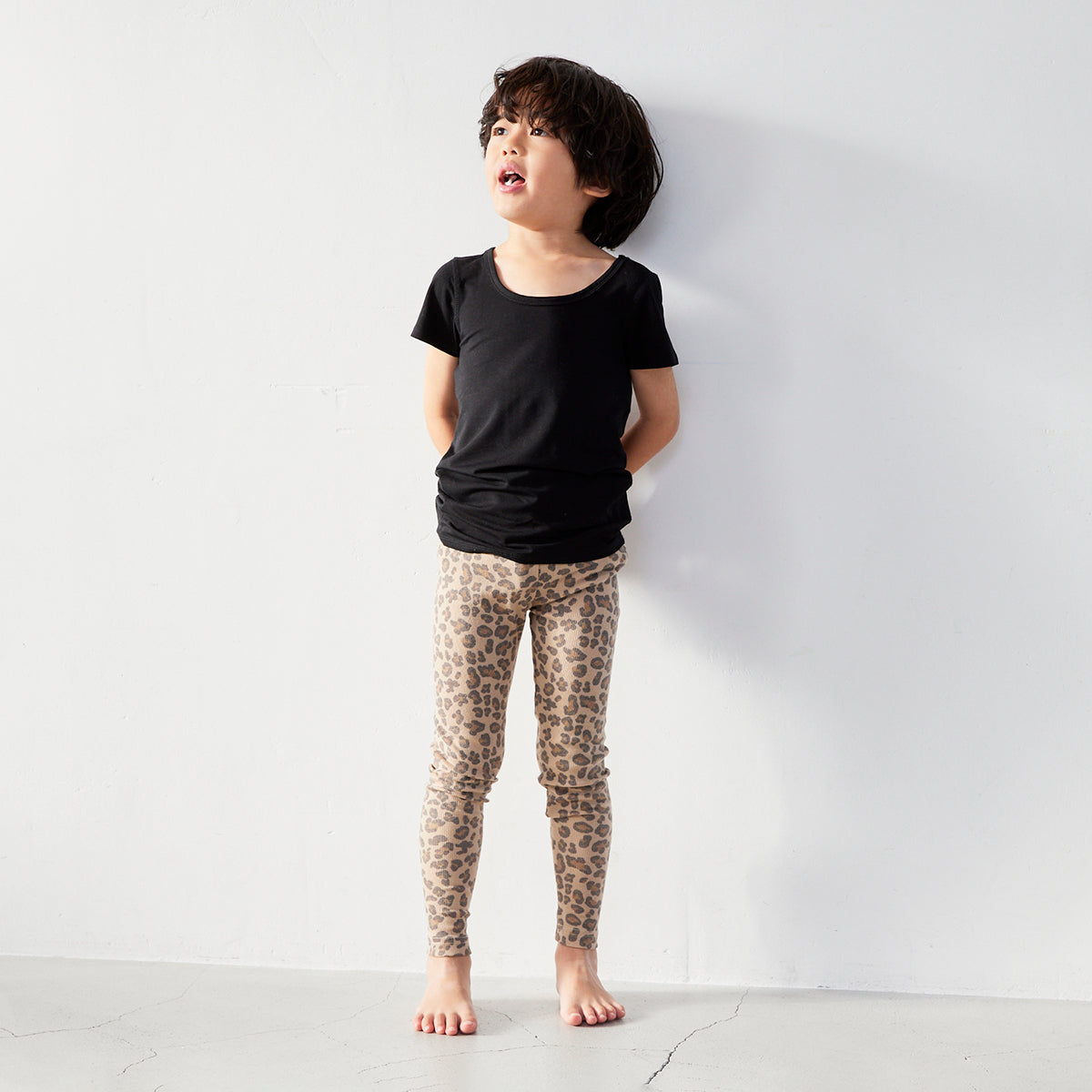 肌着Tシャツ(首グリ深め)