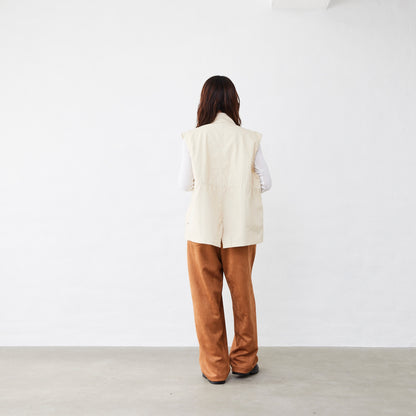 スウェードパンツ