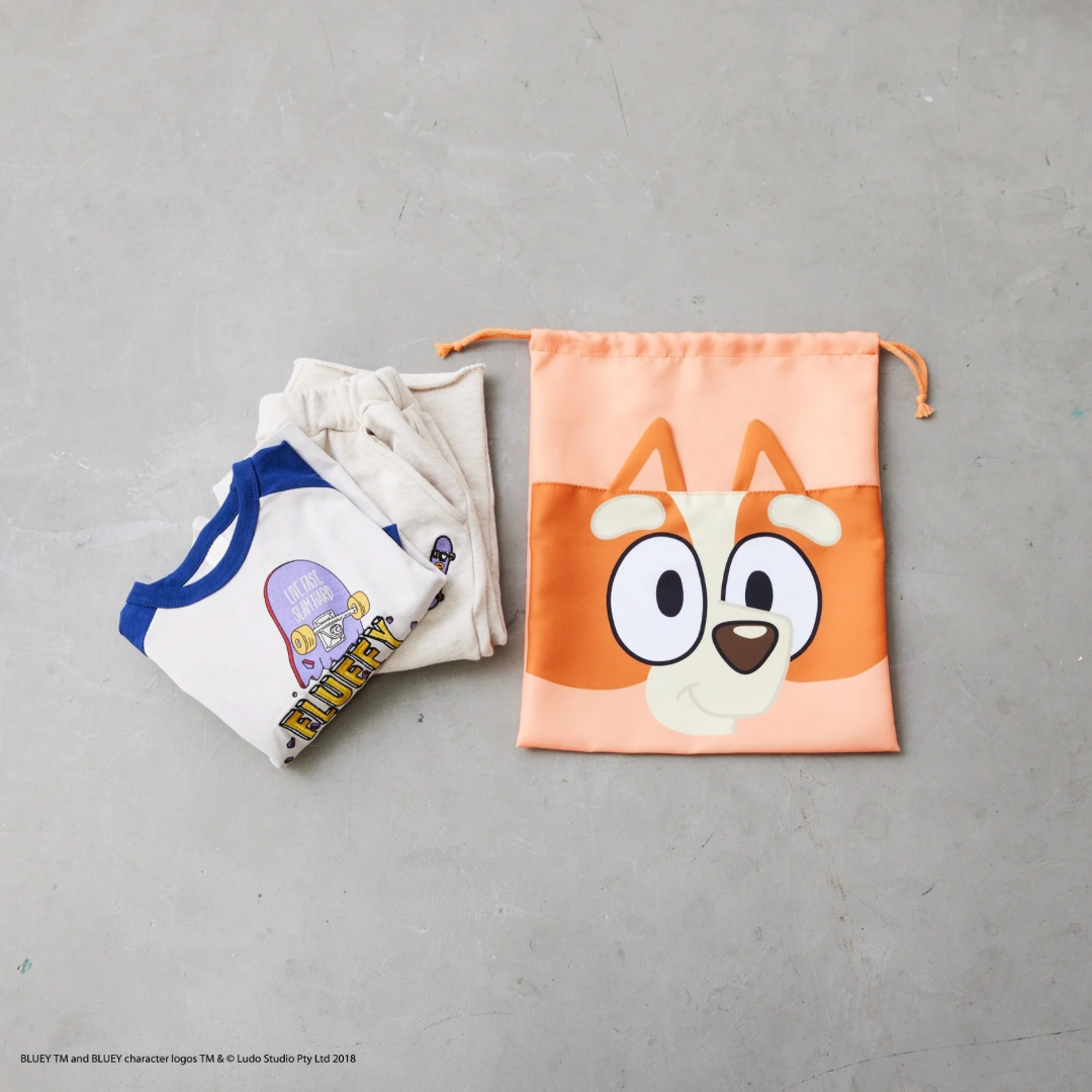 【ブルーイ】
巾着2点セット