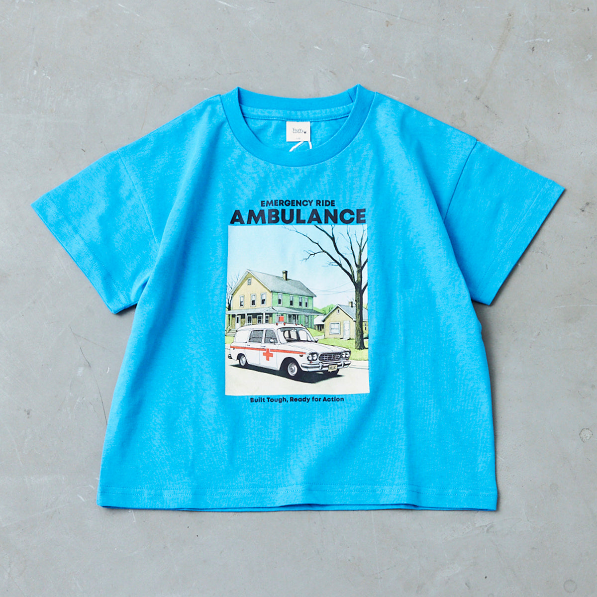 働く車プリントTシャツ