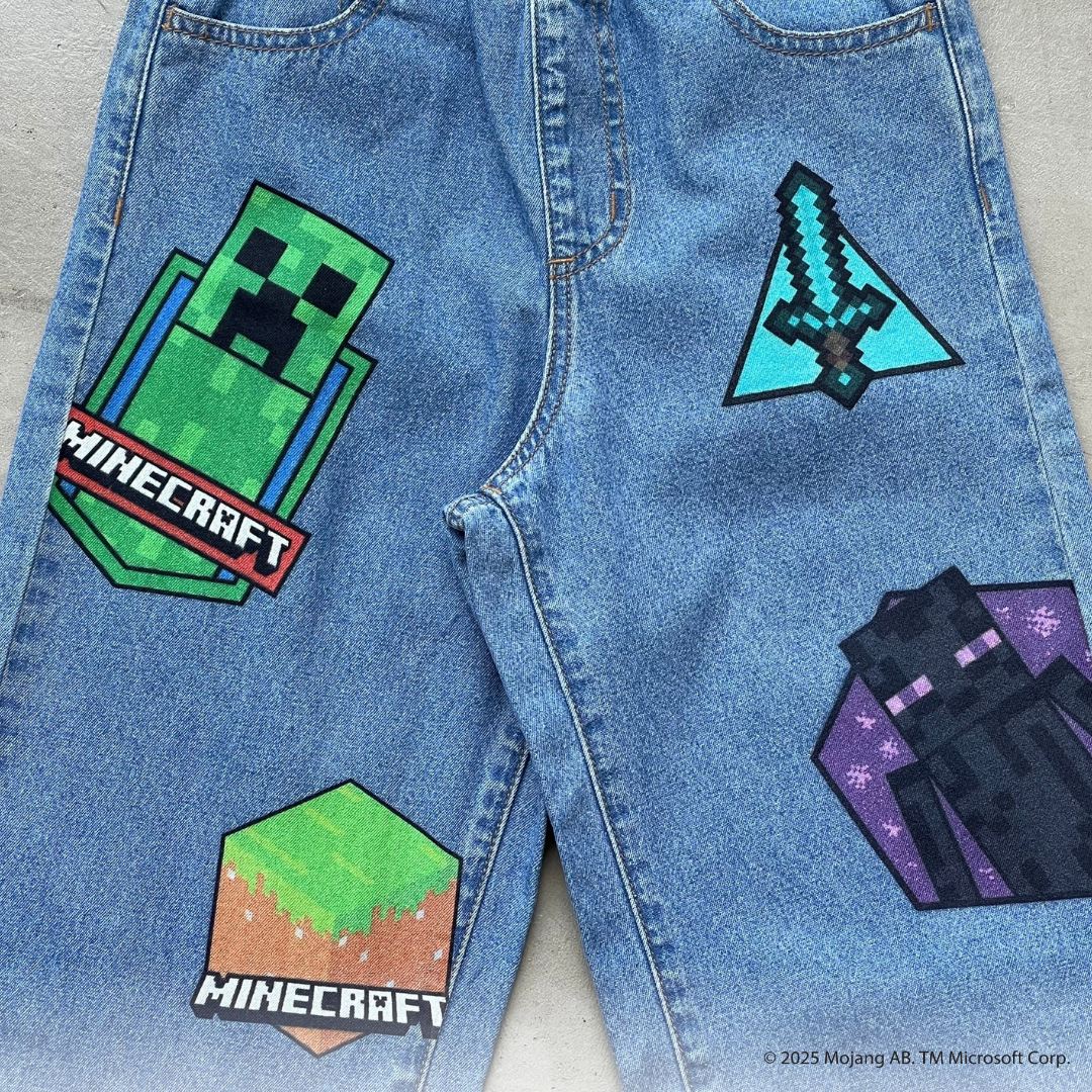 ［マインクラフト］デニムロングパンツ