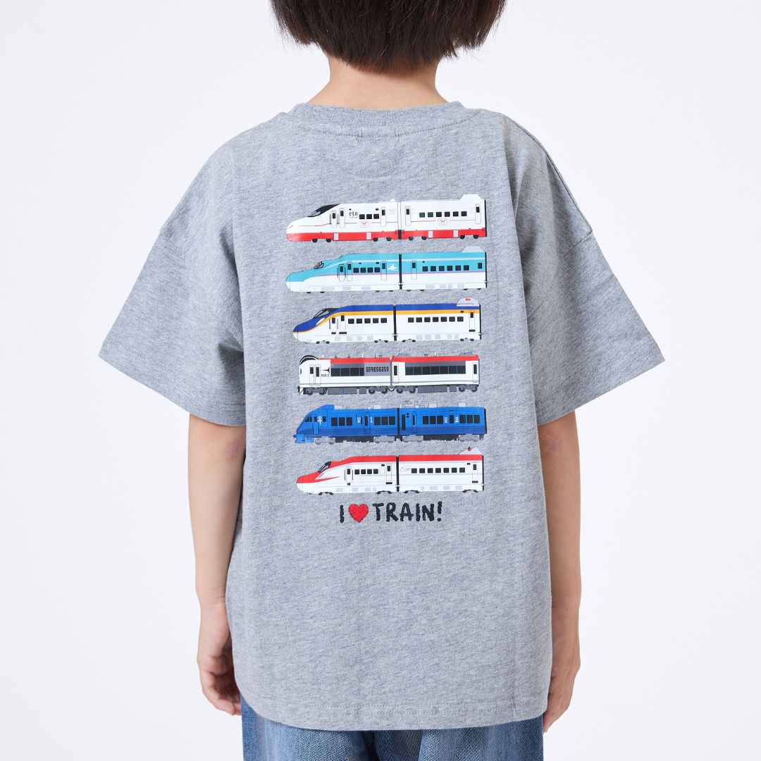 【JRの電車】プリントTシャツ