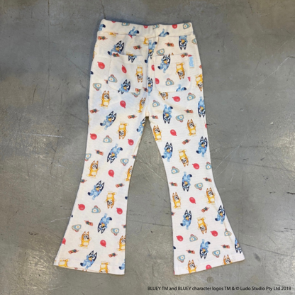 【ブルーイ】総柄フレアパンツ