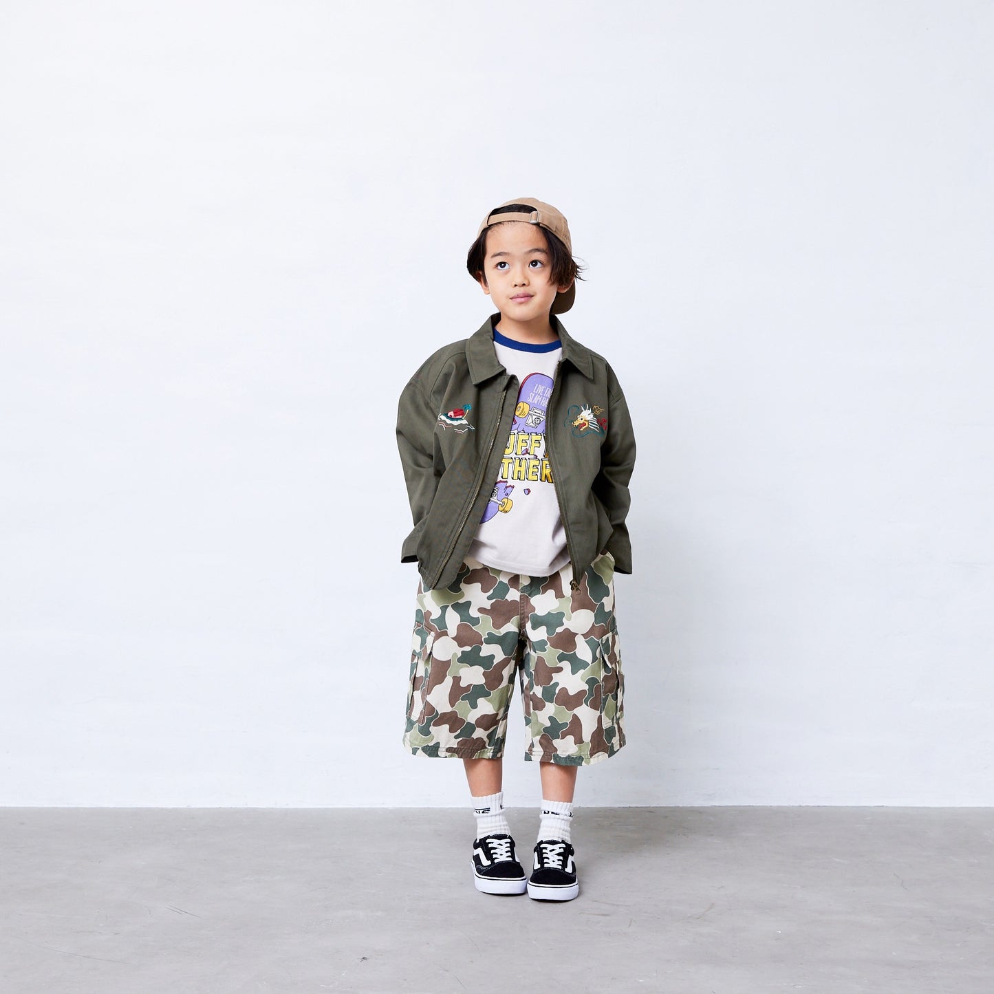 カーゴハーフパンツ