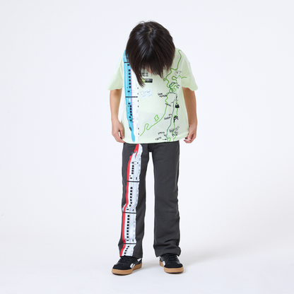 【JRの電車】連結プリントTシャツ