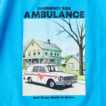 働く車プリントTシャツ