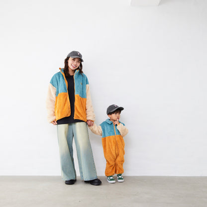 ボアジャンプスーツ