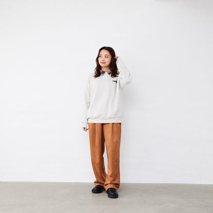 スウェードパンツ