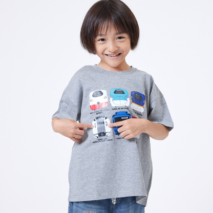 【JRの電車】プリントTシャツ
