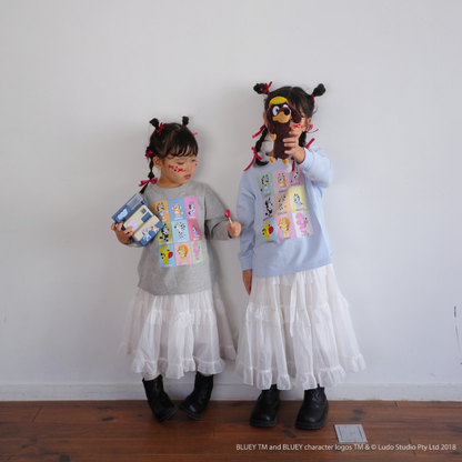 【ブルーイ】ミニ裏毛トレーナー