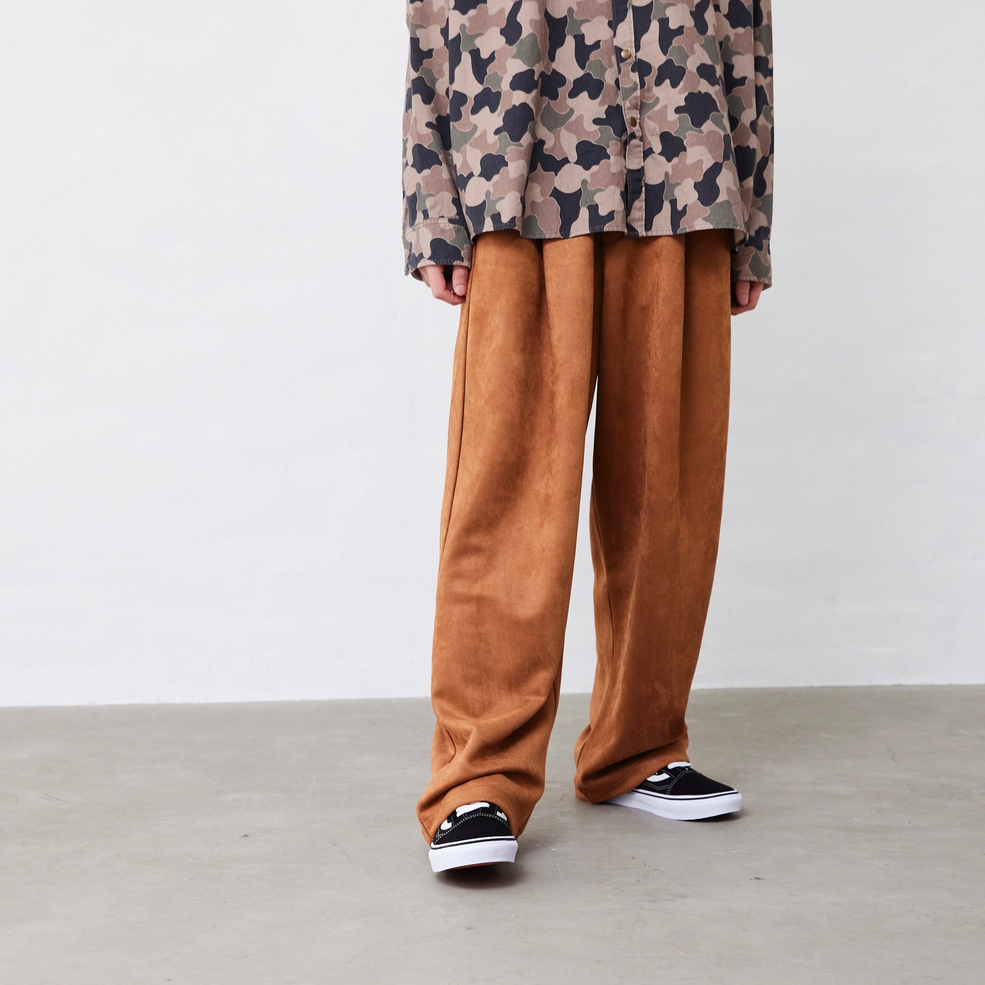 PUFFY STOF コラボ パンツ スウェードパンツ – Fluffy BROTHERS