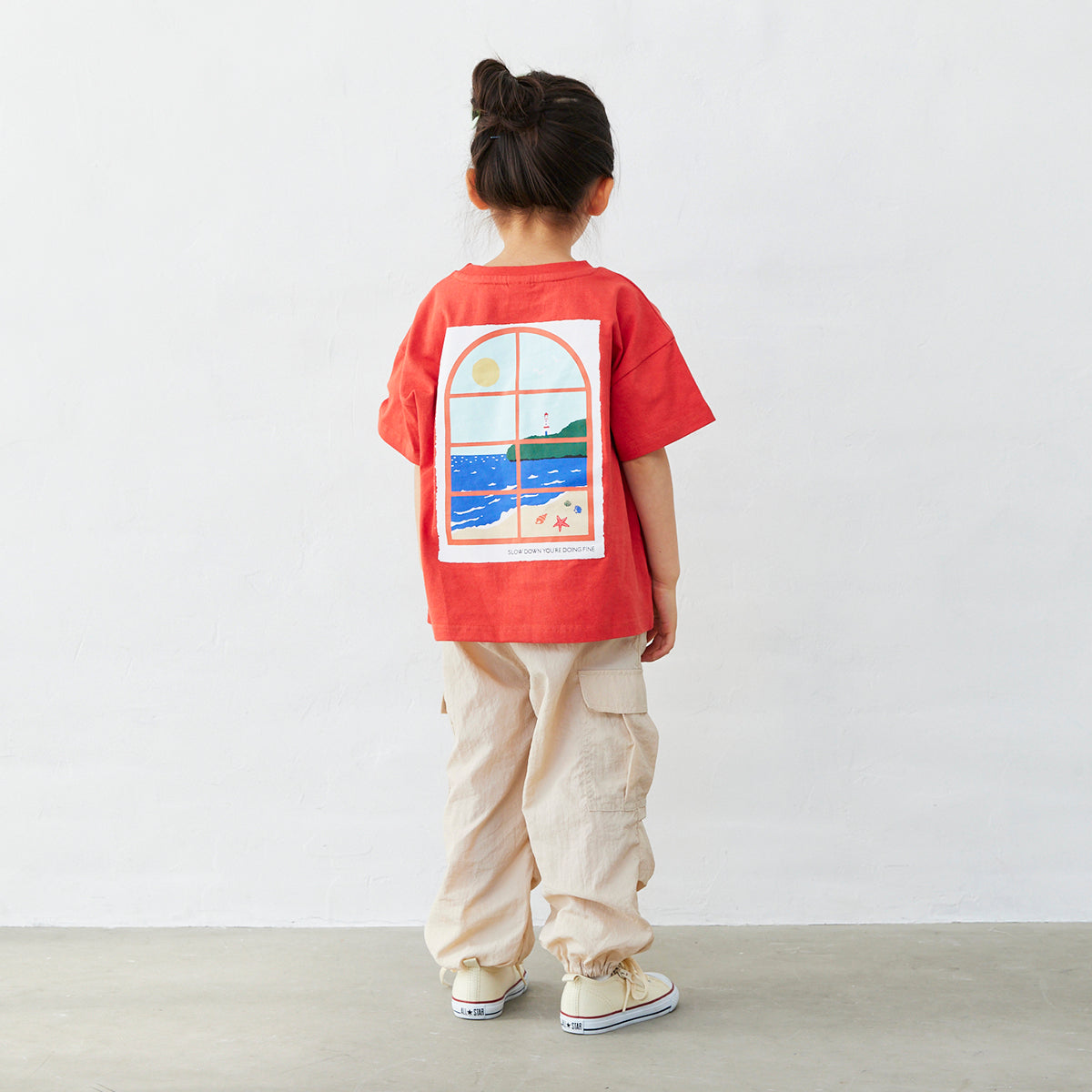 パネルプリントTシャツ