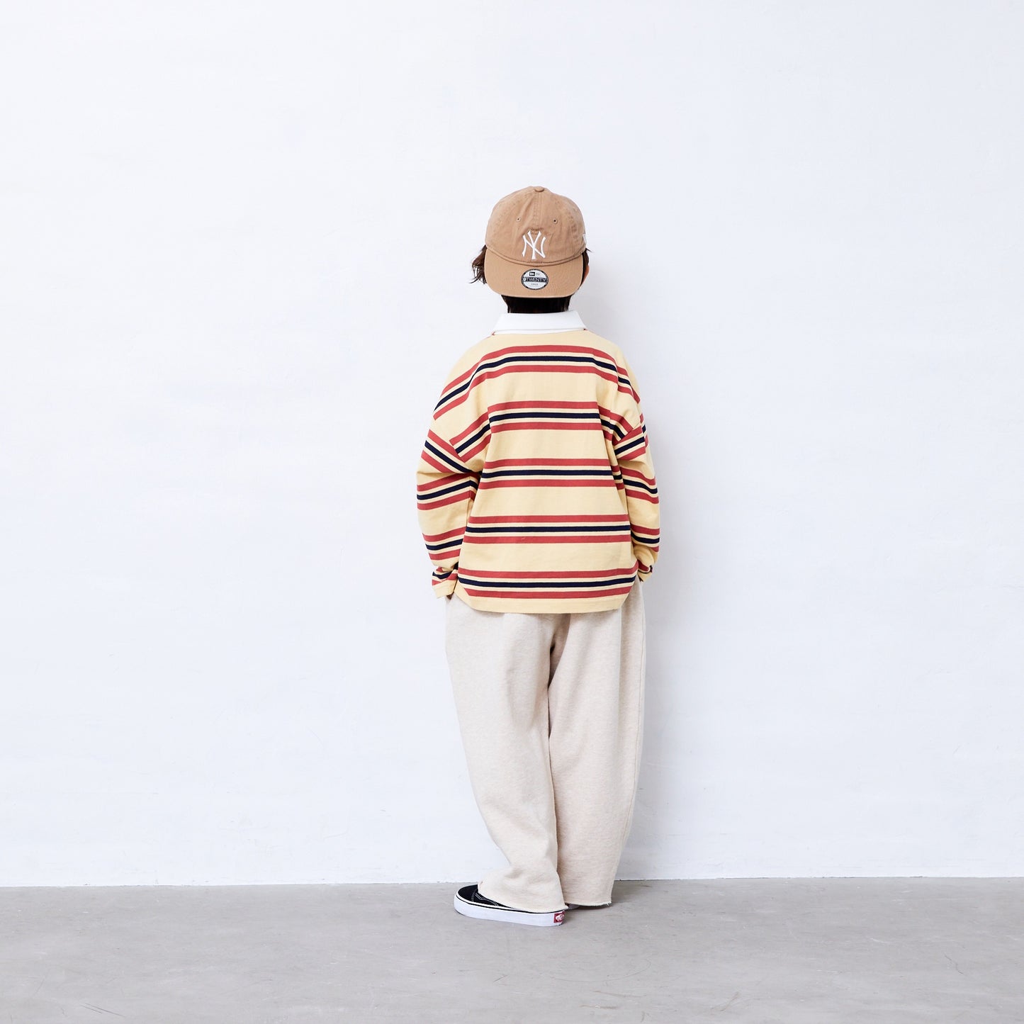 ボーダーラガーシャツ