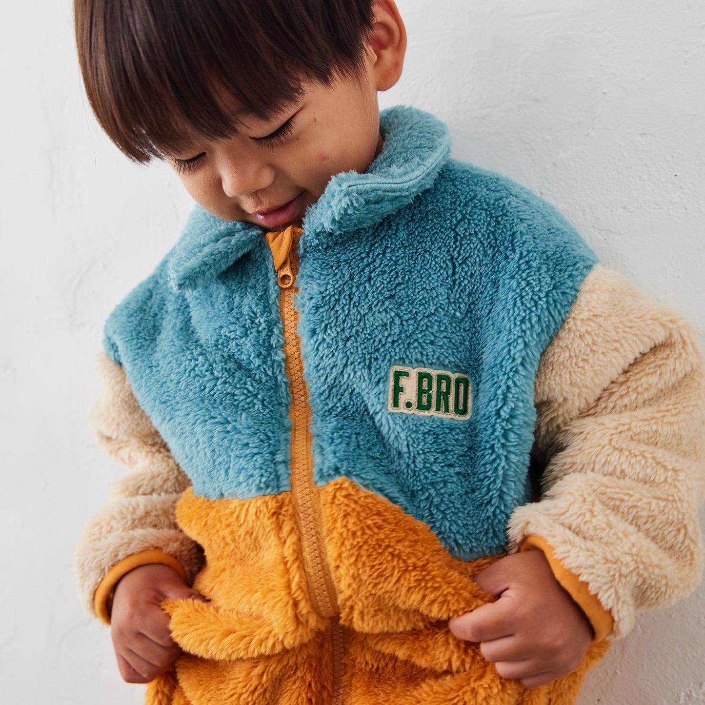 ボアジャンプスーツ