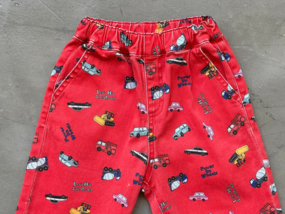 【働く車】総柄パンツ