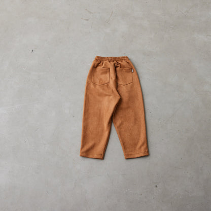 スウェードパンツ