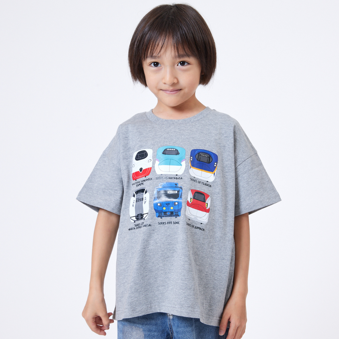 【JRの電車】プリントTシャツ
