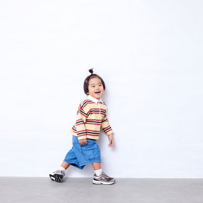 ボーダーラガーシャツ