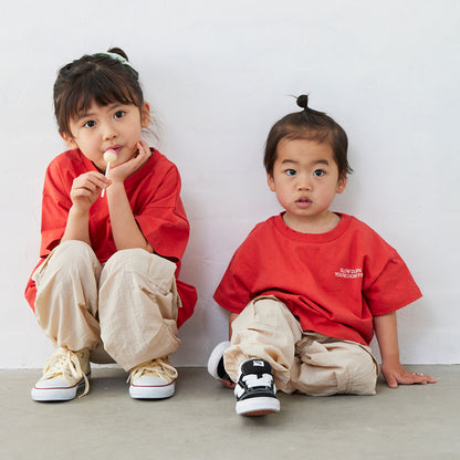 パネルプリントTシャツ