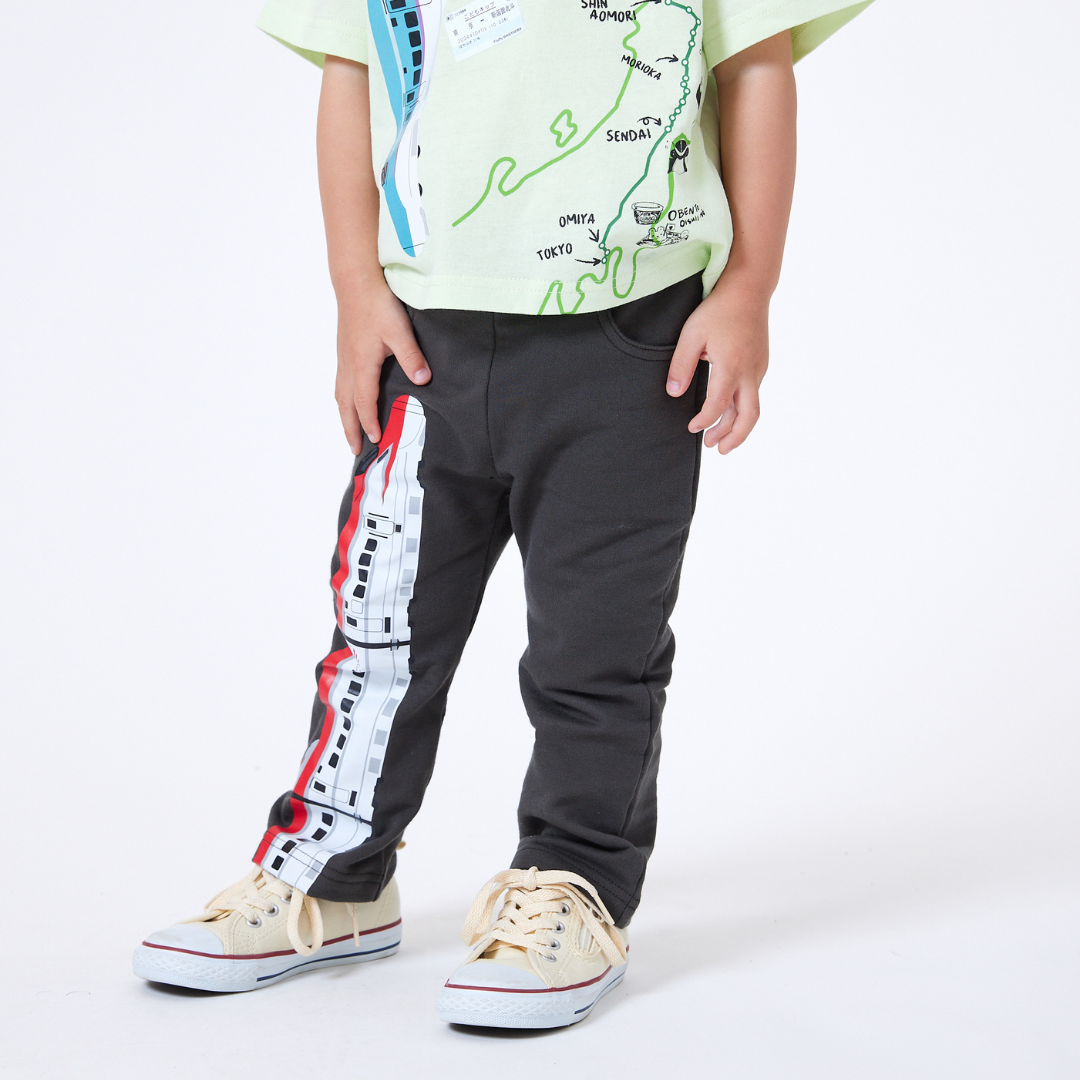 【JRの電車】連結プリントTシャツ