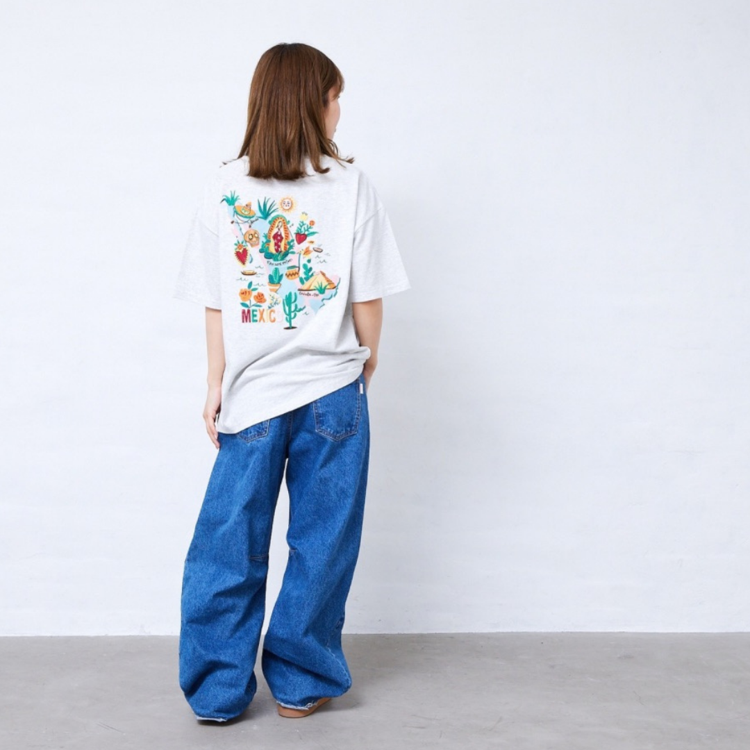 メキシコ刺繍Tシャツ