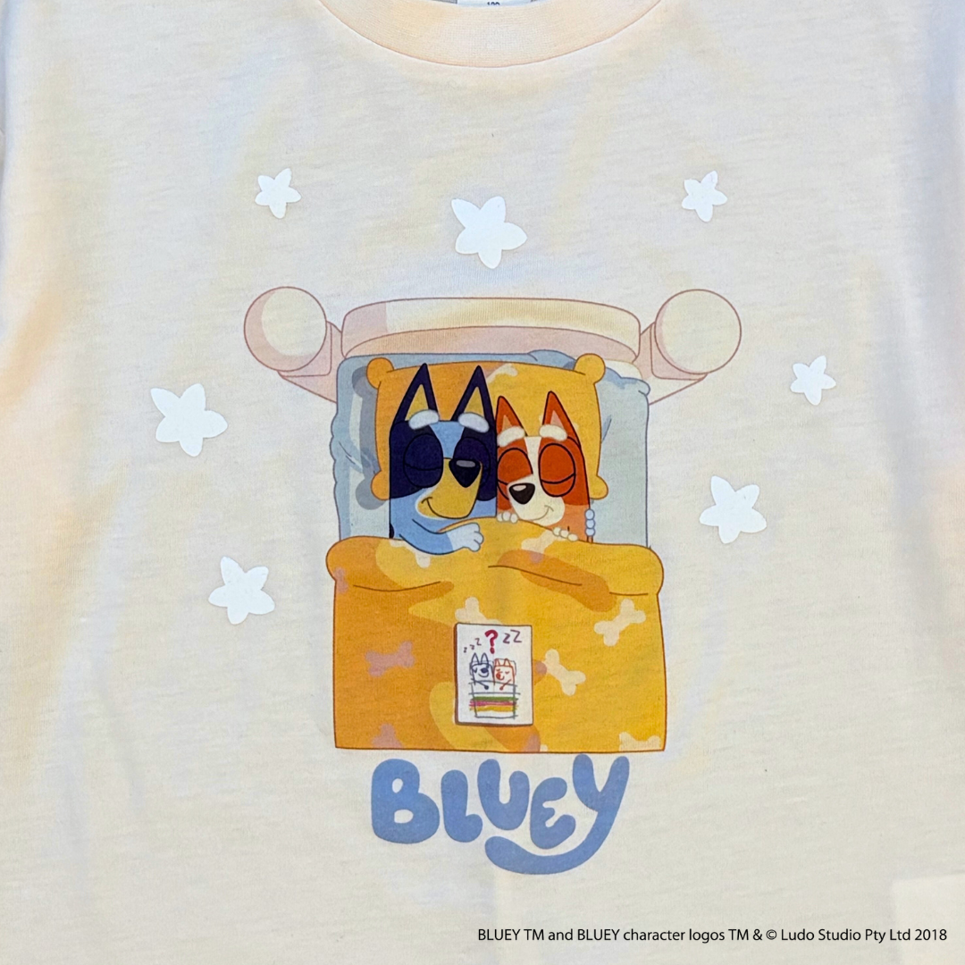 【ブルーイ】ロンT＆腹巻付きパンツパジャマ