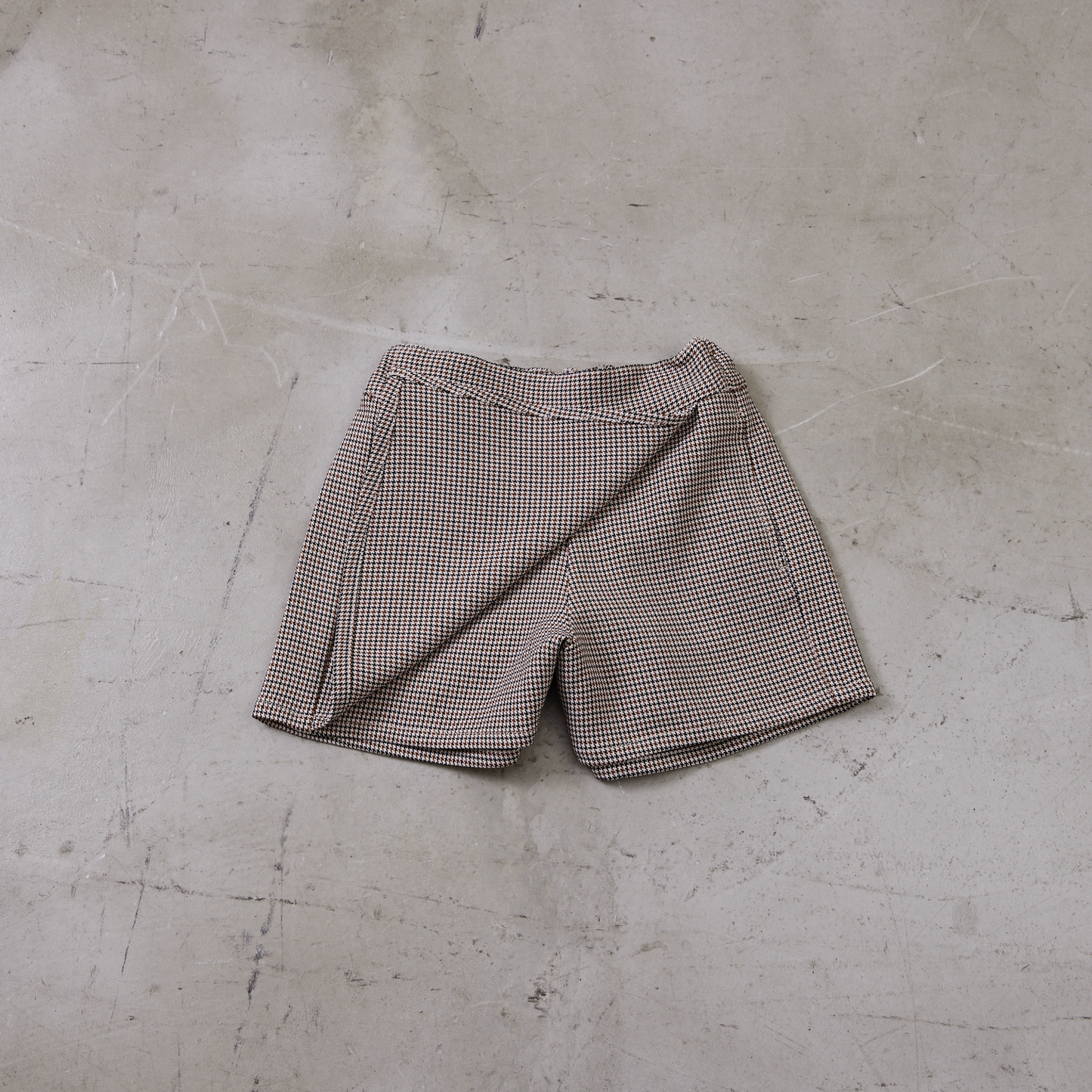千鳥柄キュロット
