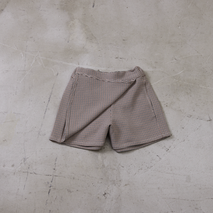 千鳥柄キュロット
