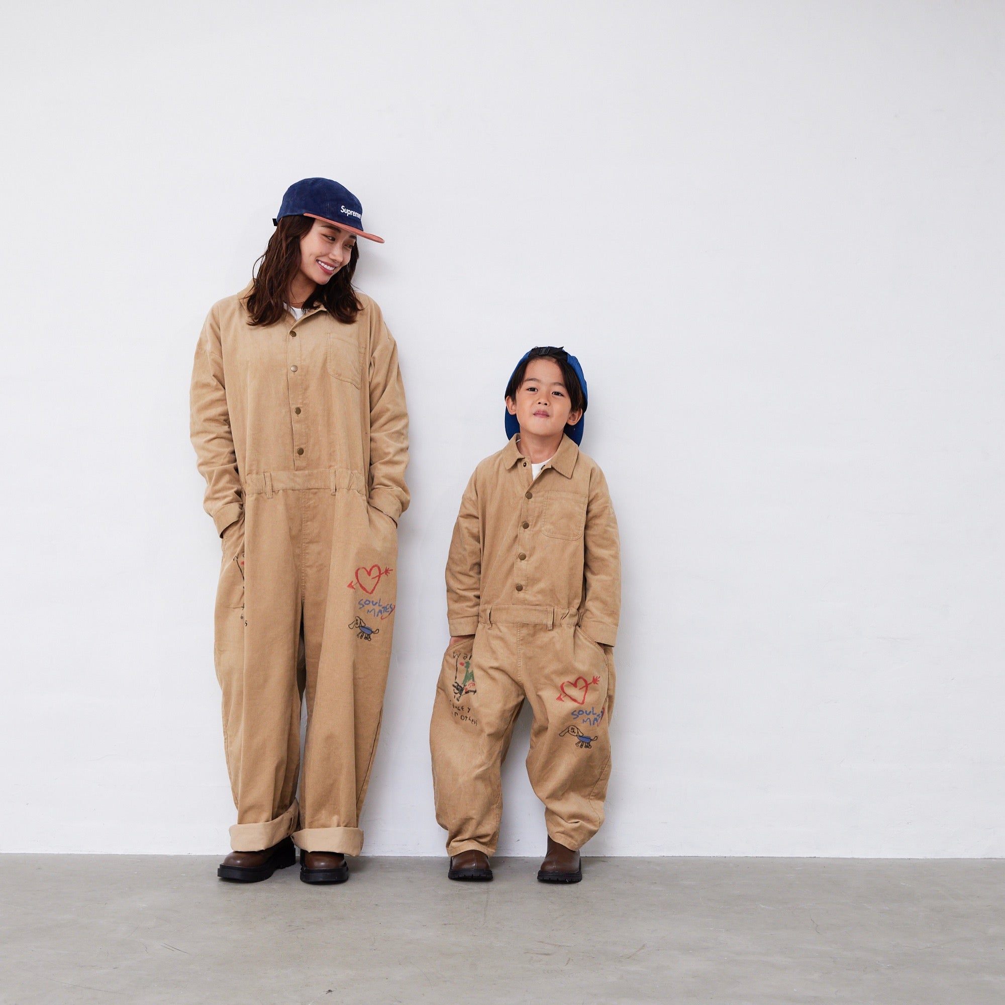 未使用タグ付 KEIMEN カイメン つなぎ オーバーオール M ベージュ つなぎ – Fluffy BROTHERS