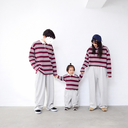 ボーダーラガーシャツ