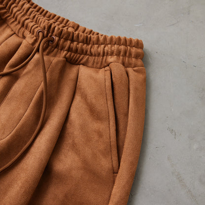 スウェードパンツ