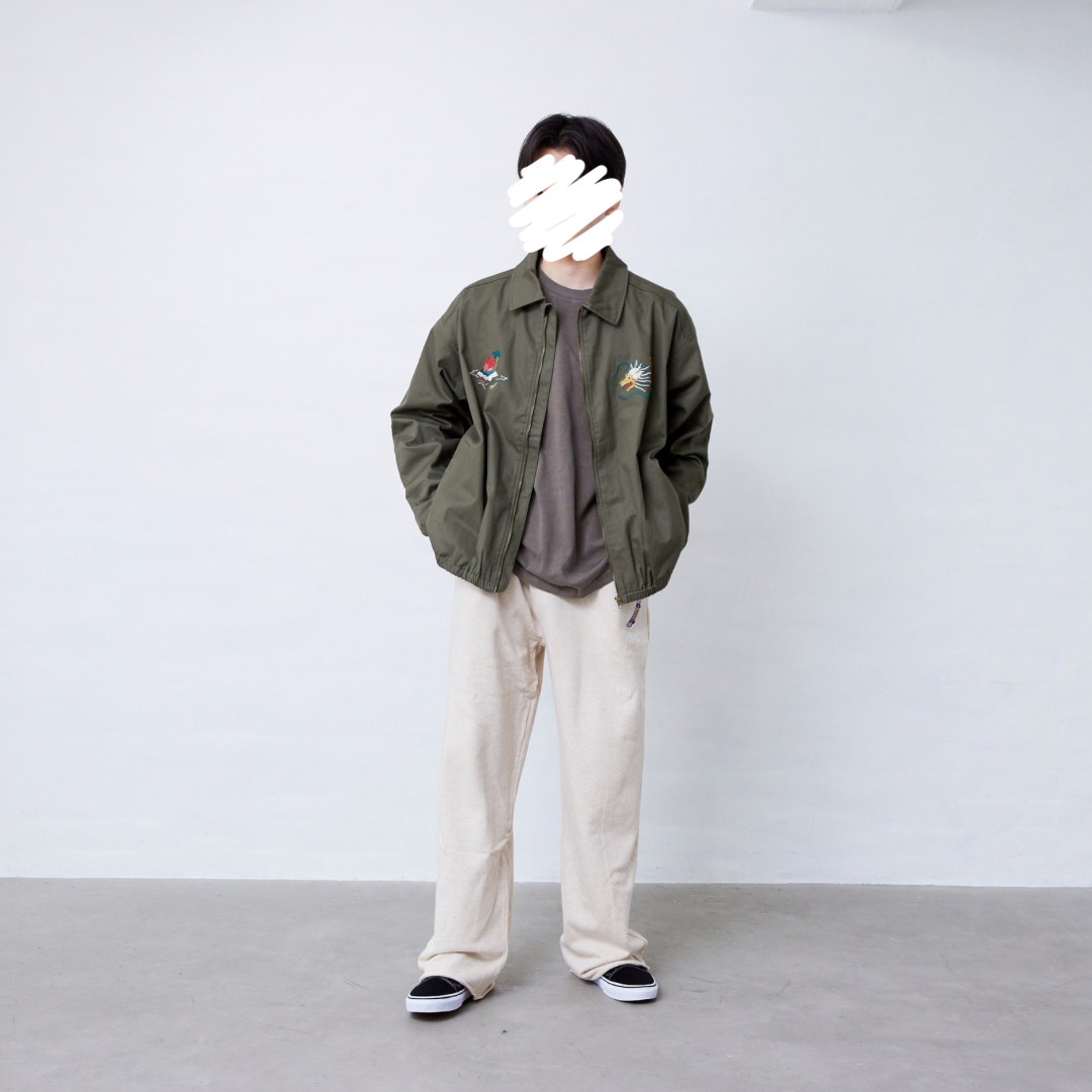 刺繍ジャケット