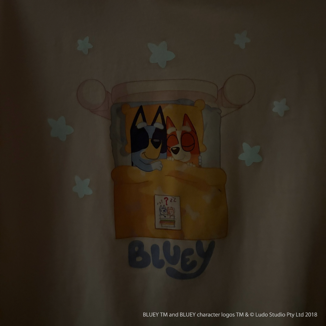 【ブルーイ】ロンT＆腹巻付きパンツパジャマ