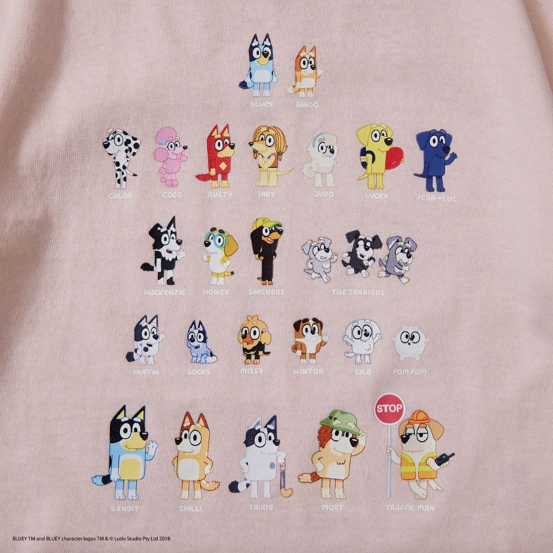 【ブルーイ】プリントTシャツ
