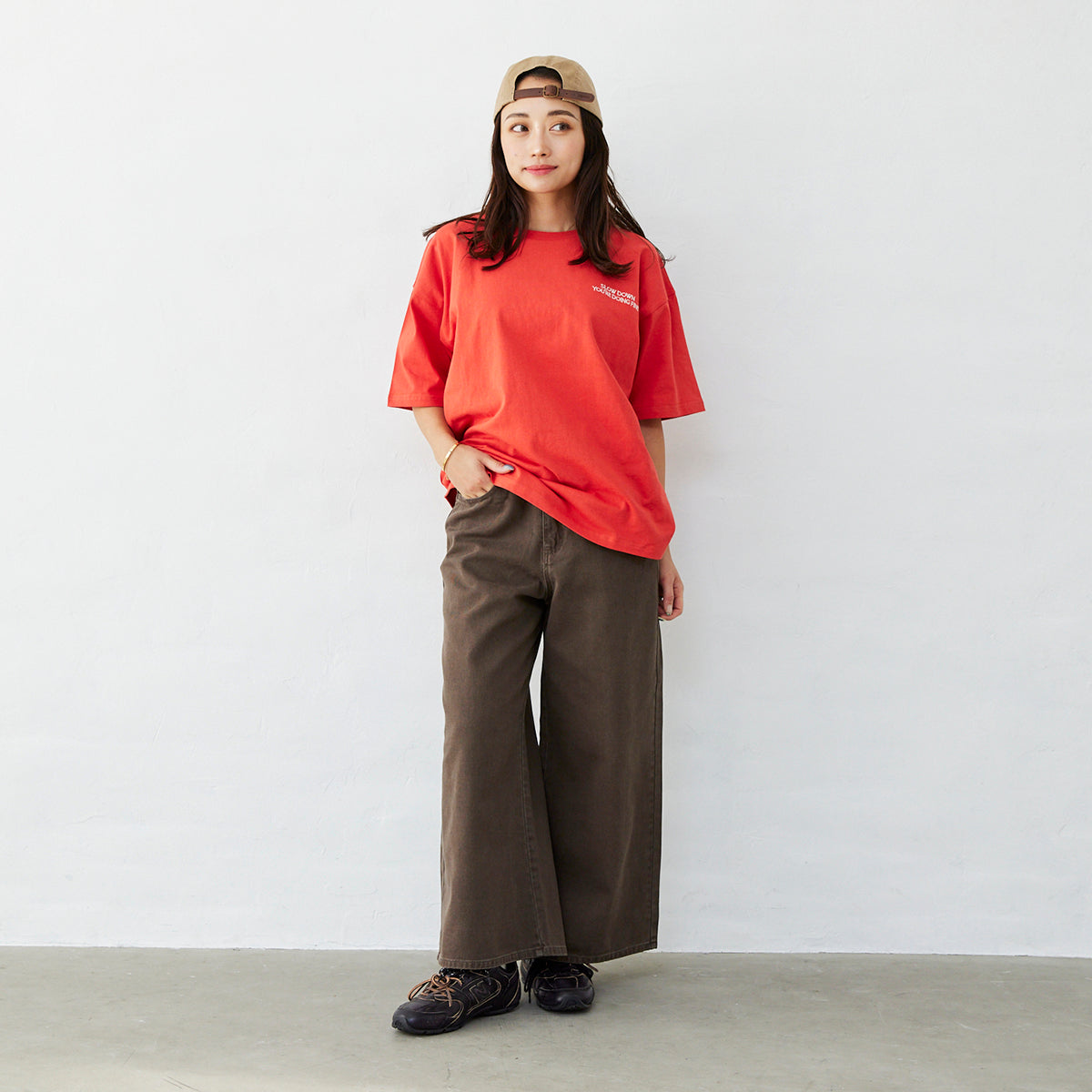 パネルプリントTシャツ
