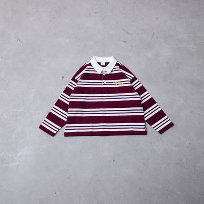 ボーダーラガーシャツ