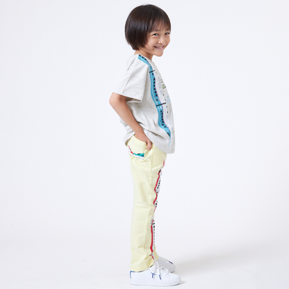 【JRの電車】連結プリントパンツ