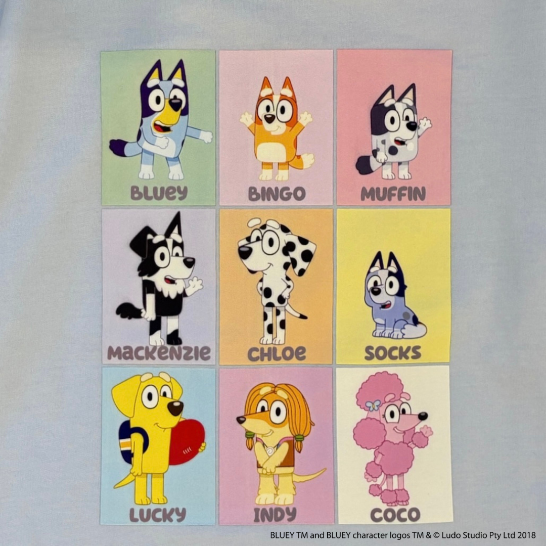 【ブルーイ】ミニ裏毛トレーナー